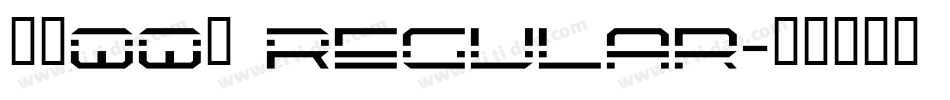 点字QQ糖 Regular字体转换